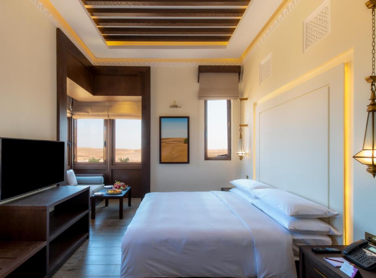 فندق Al Badayer Retreat By Sharjah Collection Margham المظهر الخارجي الصورة A guest room at the Al Maha Desert Resort